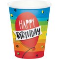 Creative Converting Rainbow Cake Cups, 9oz, 96PK 332464